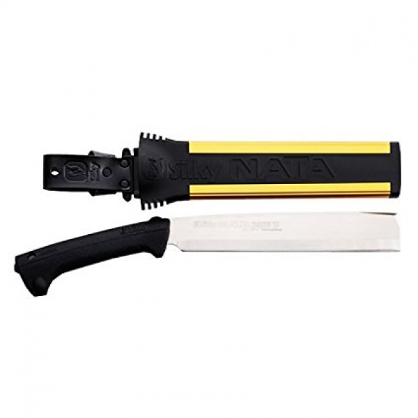シルキー 鉈 ナタ 両刃 240mm 本体 ゴムハンドル