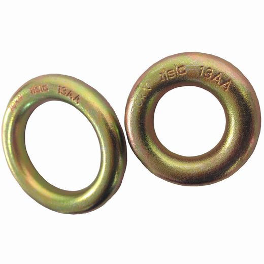 Fully Marked Steel Ring